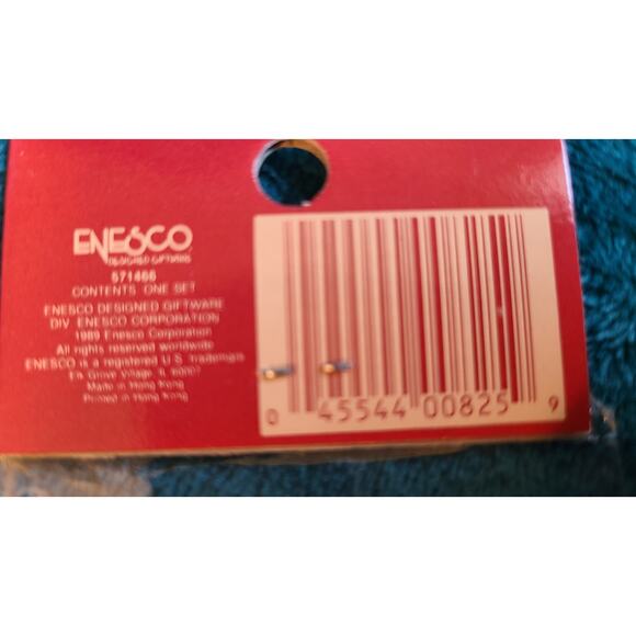 vintage 1989 Mini ornament hooks Brass small wonders Enesco 24 peices - Picture 2 of 4